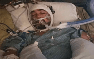 Sufrió un derrame cerebral, pero Dios escuchó las plegarias de sus familiares.