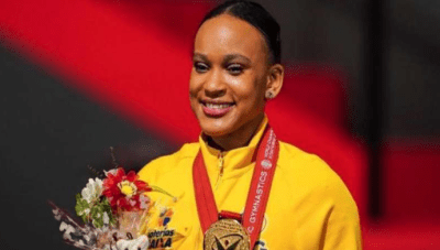Rebeca Andrade dice que sus medallas se las debe a Dios