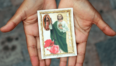 ¿Sabias el significado de los símbolos que posee San Judas Tadeo?